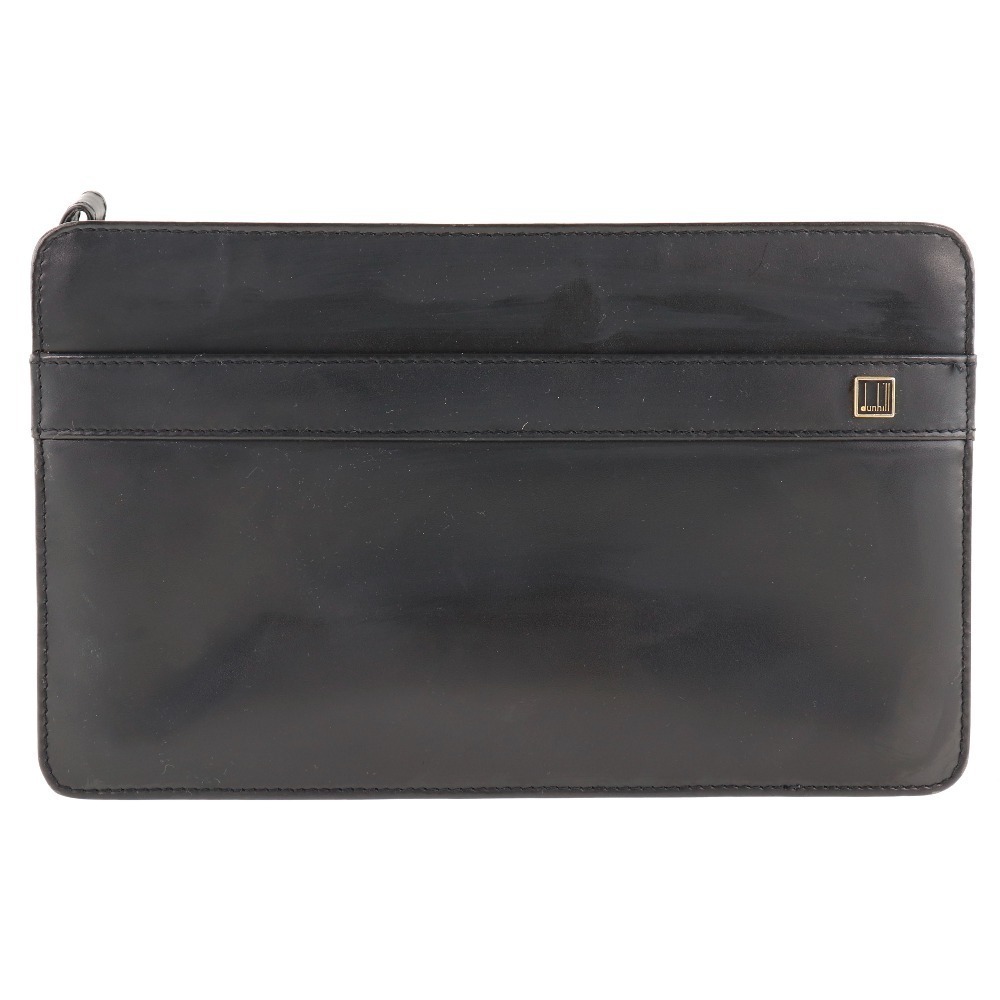 Other Dunhill Leather Clutch Bag Black Leather Clutch Bag